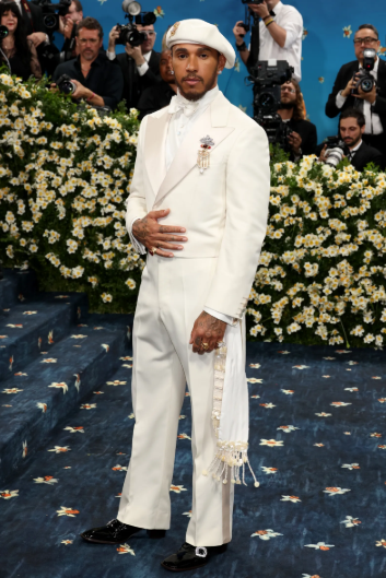 Lewis Hamilton’s 2025 Met Gala Look Is a Masterclass in Symbolic Fashion